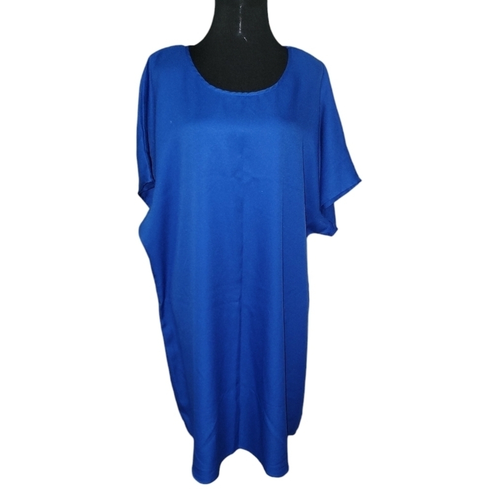 Emery Rose 3XL Cobalt Polyester dress
